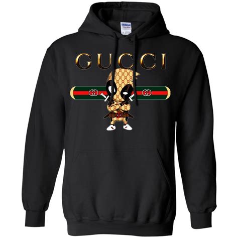 gucci hoodie deadpool